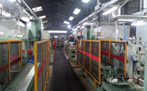 Coupling threading machine